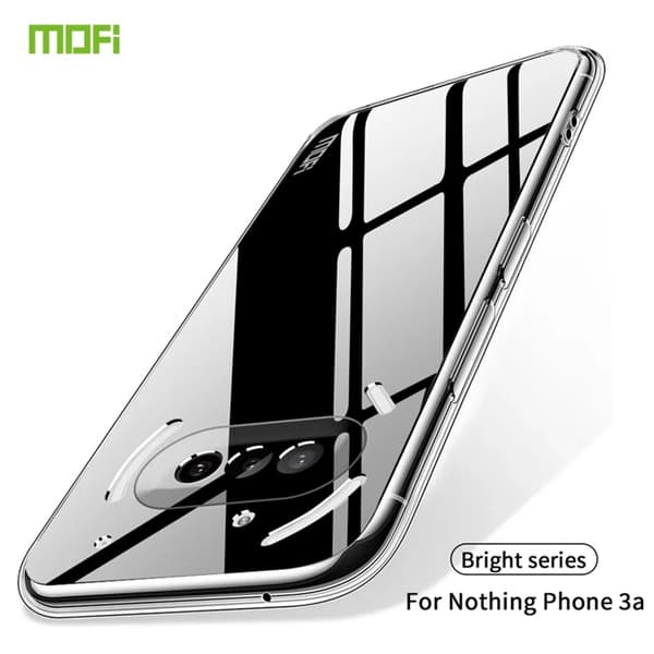 MOFI Mobilskal till Nothing Phone (3a) Ultra-Thin TPU - Clear Transparent