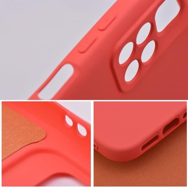 Mobilskal till Xiaomi Redmi Note 13 5G Silikon - Peach Rosa