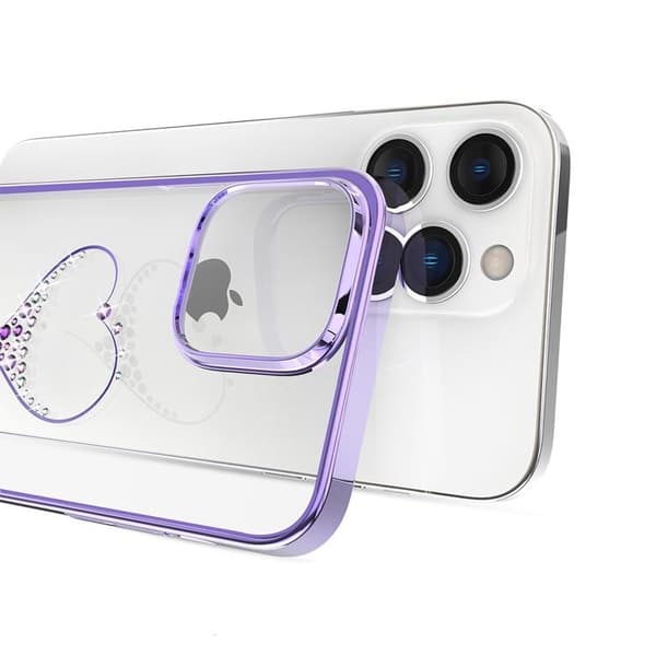Kingxbar iPhone 14 Plus Skal Wish - Lila Crystals Lila