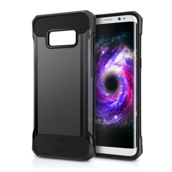 Itskins Spina Suojakuori Samsung Galaxy S8 Plus -puhelimelle - musta Black