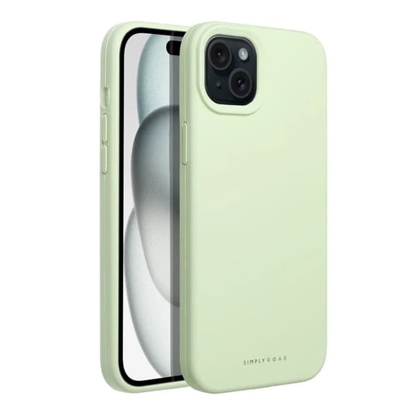Roar Mobilskal till iPhone 13 Roar Cloud Skin - Ljusgrön Grön