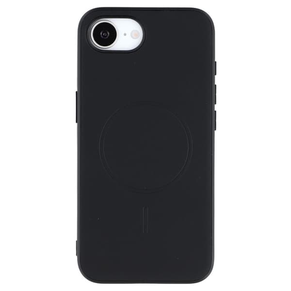 X-LEVEL Mobilskal till iPhone 16e MagSafe PC TPU PU Telefon- Svart