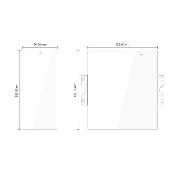 Tech-Protect Galaxy Z Fold 8 Ultra Härdat Glas Skärmskydd Easy Set 4-i-1