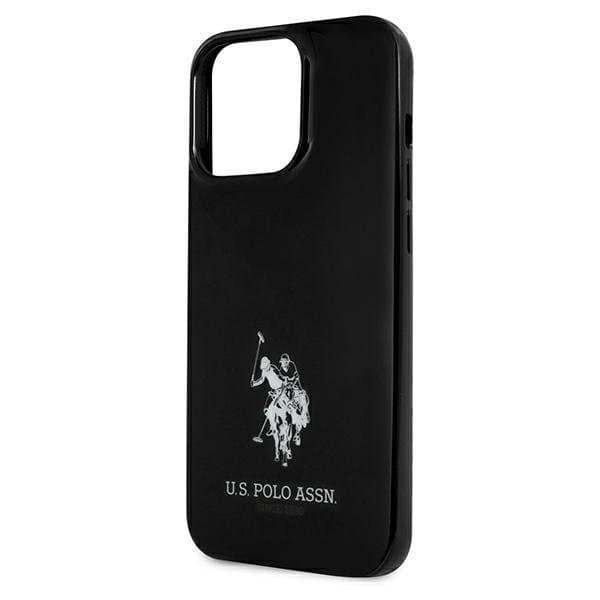 US Polo Horses Logo -kuori iPhone 13 Pro Max - Musta Black