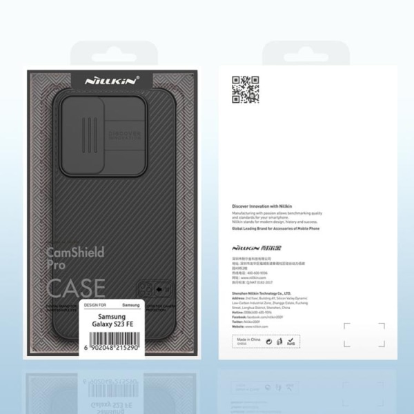 Nillkin Galaxy S23 FE Mobilskal Camshield Pro - Sort