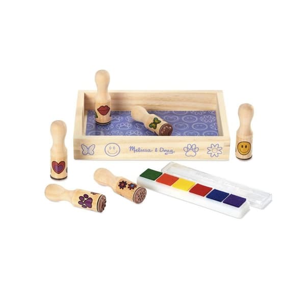 MND Wooden Handle Stamps Happy Handle Stamp Set
