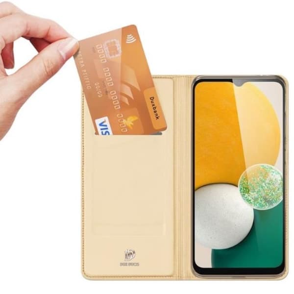 Dux Ducis Galaxy A24 4G Pungeetui Skin Pro - Guld Guld