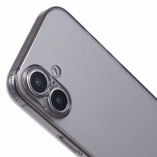 X-LEVEL Mobilskal till iPhone 16 Matte TempeRöd Glass TPU Svart