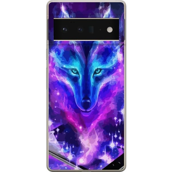 Mobilcover til Google Pixel 6 Pro med Neon Ulv