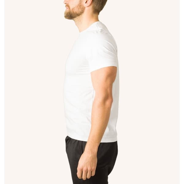 SWEPOSTURE Alignment Sweatshirt Bomuld Mænd Hvid S