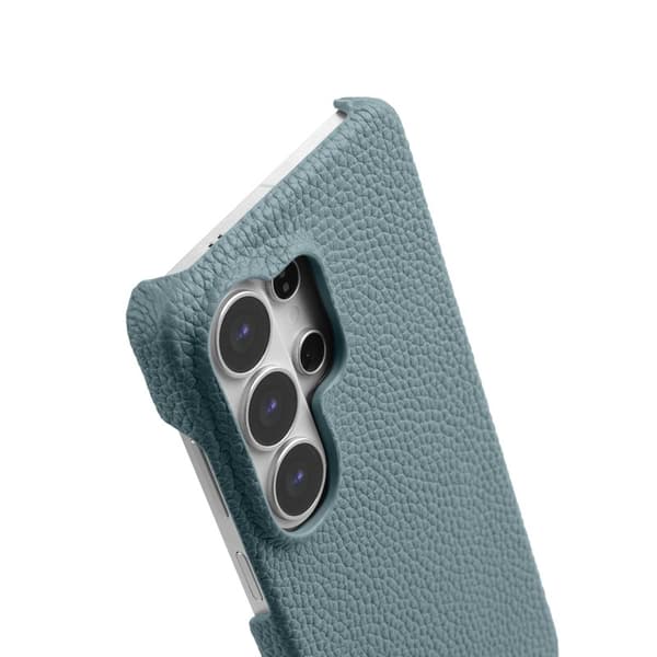 MELKCO Mobilskal för Samsung Galaxy S26 Ultra Magnetiskt Äkta läder - Blå
