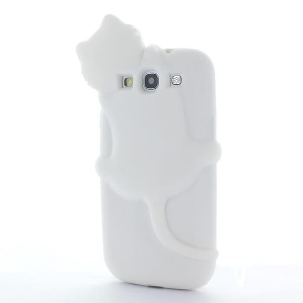 Kiki Silikonecover til Samsung Galaxy S3 i9300 (Hvid) White