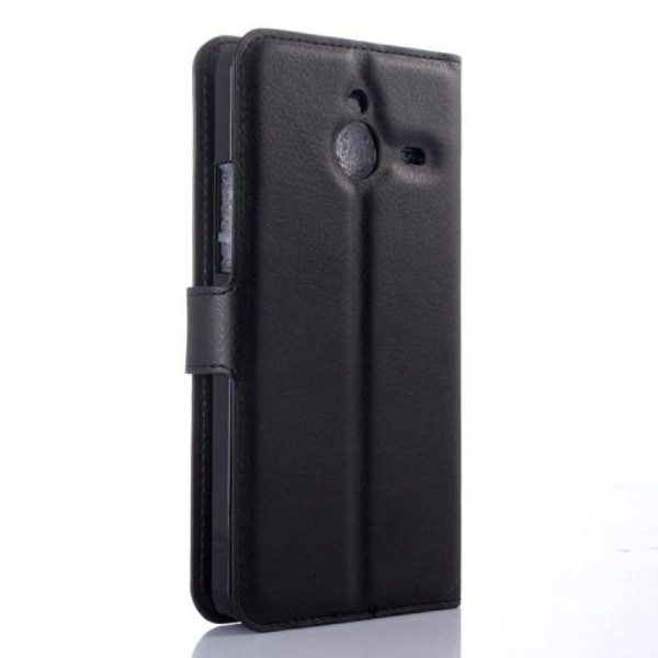 Plånboksfodral till Microsoft Lumia 640 XL - Svart Svart