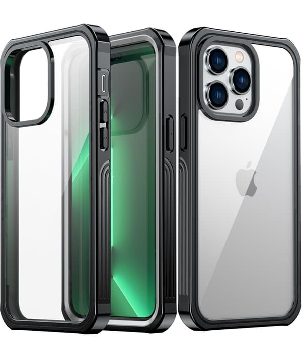 Mobilskal till iPhone 14 360 Premium Full - Svart Svart
