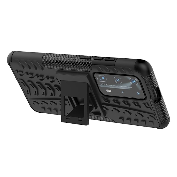 Tyre Kickstand mobilskal till Huawei P40 Pro - Svart Svart