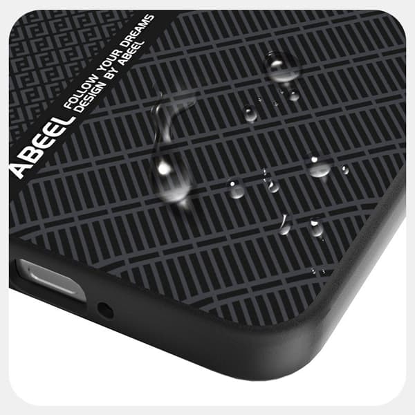 ABEEL Mobilskal till Xiaomi 15 Pro PC TPU Aluminium PU Läder - Textur 3