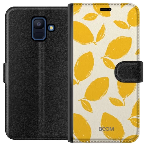 Plånboksfodral till Samsung Galaxy A6 (2018) med Lemon Breeze