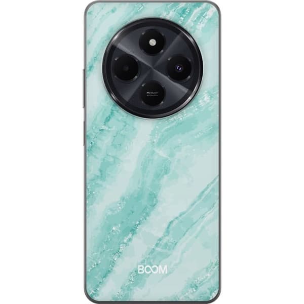 Telefontaske til Xiaomi Redmi A4 med Mint Marmor