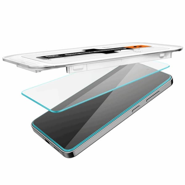 Spigen [2-Pack] Galaxy S24 Plus/S25 Plus Härdat glas Skärmskydd Transparent