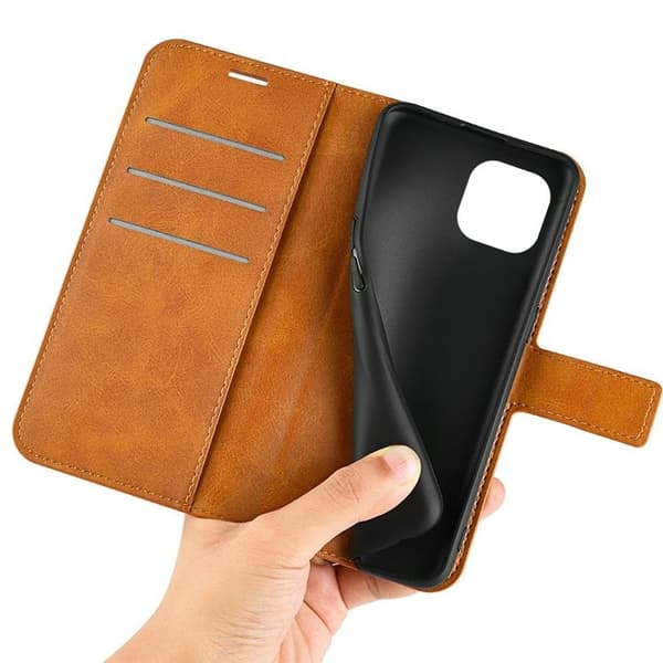 Flip Folio iPhone 14 Plus Pungetui - Gul Gul