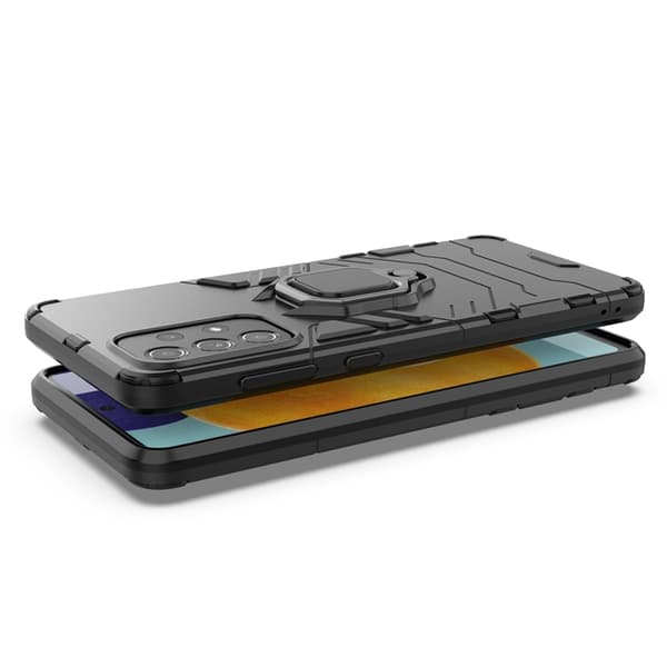 Galaxy A73 Skal Ring Armor - Svart Svart