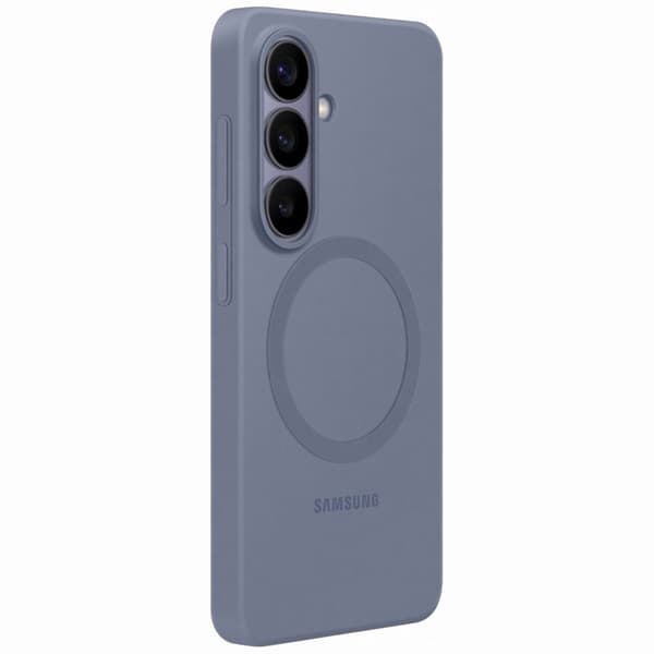SAMSUNG Mobilskal För Galaxy S26 Plus MagSafe Silikon Magnet - Blå Violet Blå