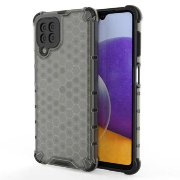 Galaxy A22 4G Mobilcover HoneyComb - Sort