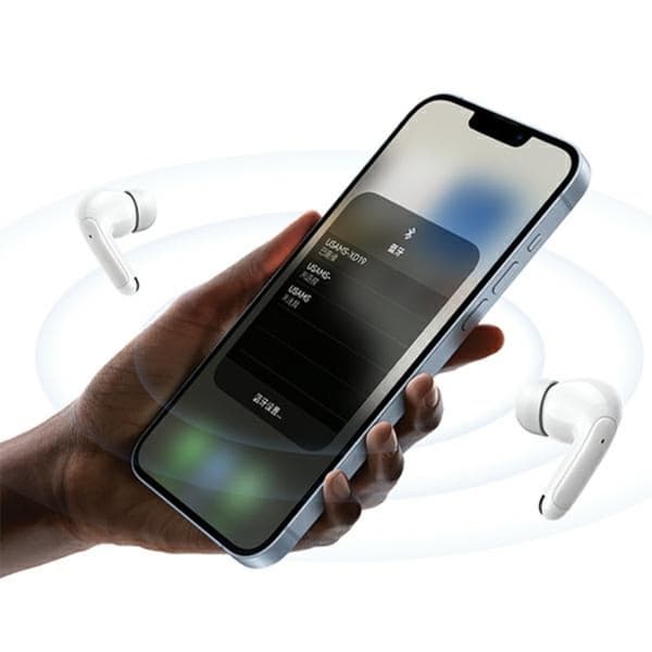 USAMS In-Ear øretelefoner Bluetooth TWS X-Don-serien - Lilla Lila