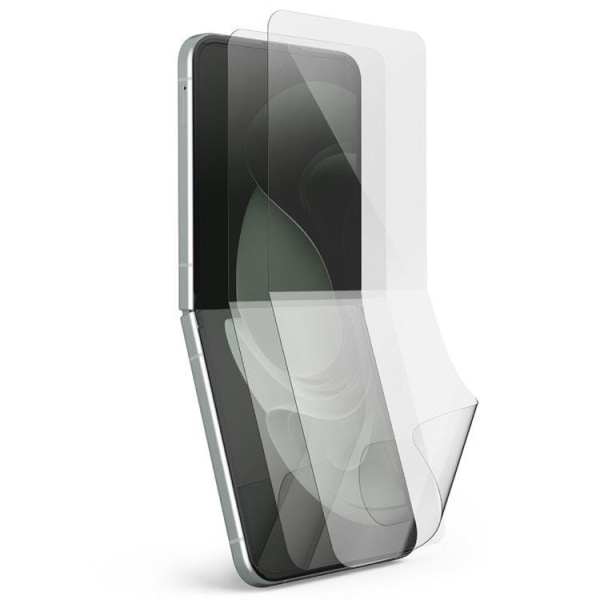 Ringke Galaxy Z Flip 5 Skærmbeskytter i hærdet glas Dual Easy Set