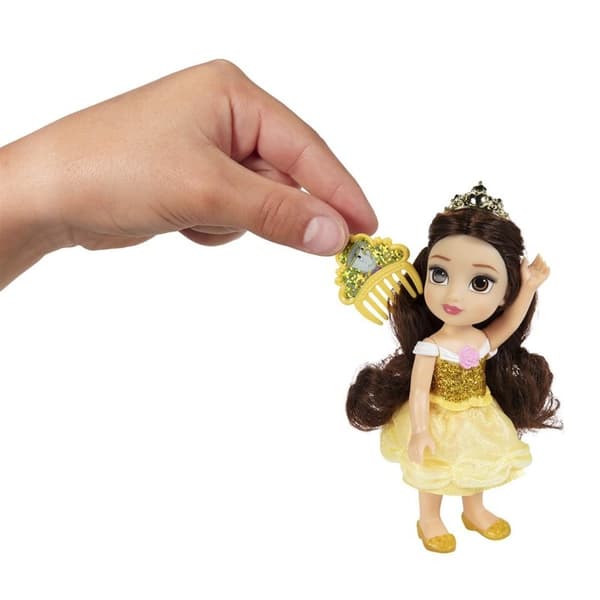 DISNEY Dukke Petite Dukke m/Kam Belle 15cm