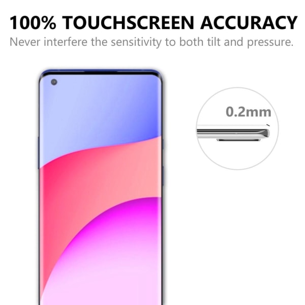 3D karkaistu lasi OnePlus 8 Pro