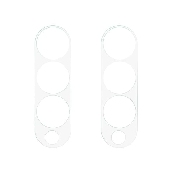 [2-PACK] Galaxy Z Fold 4 Kameralinsskydd i Härdat glas 3D - Clear Transparent