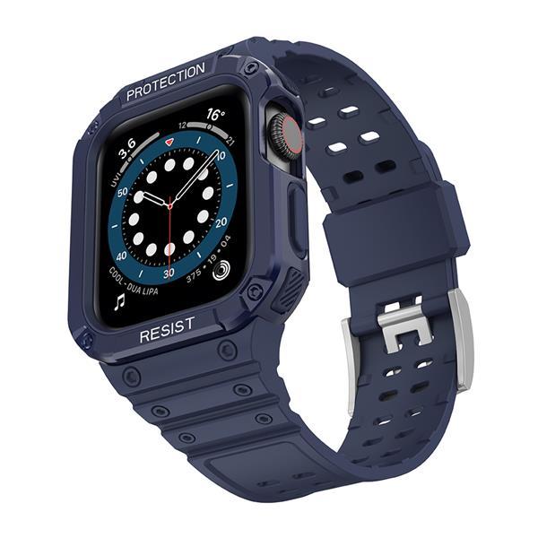 Armband kompatibelt med Apple Watch 4/5/6/7/SE (40/41/38mm) Blå Blå