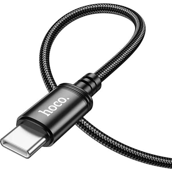 Hoco USB-C Till USB-C Kabel 1m - Svart Svart