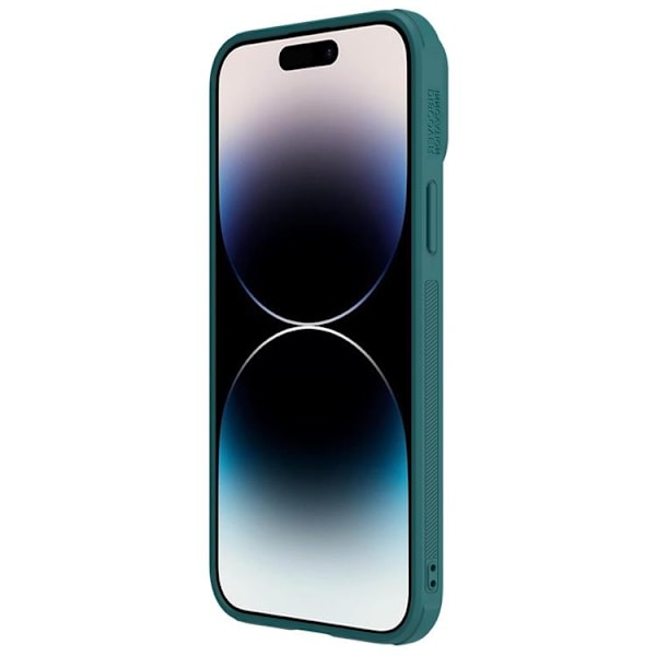 Nillkin iPhone 14 Pro Max Skal CamShield Läder S - Grön