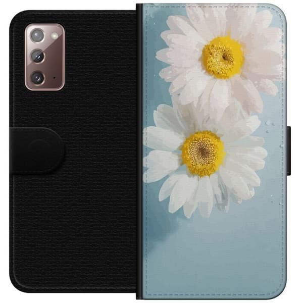 Pung Taske til Samsung Galaxy Note20 med sommerblomster