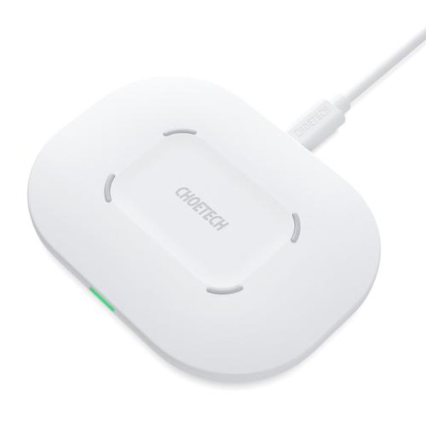 Choetech Qi Trådløs Oplader USB-C Kabel 1m - Hvid White