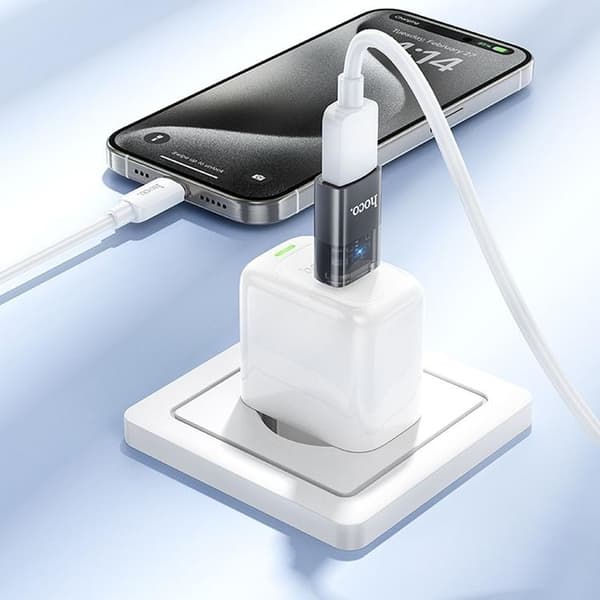 Hoco USB-A Till USB-C Adapter OTG UA36B - Svart Svart