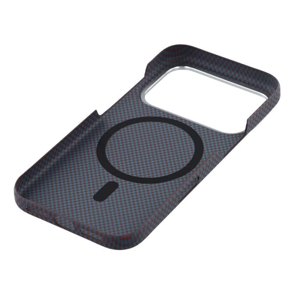 Mobilskal till iPhone 17 Pro Max MagSafe Carbon Fiber Blå