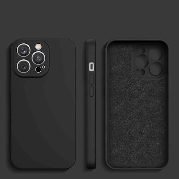 Mobilskal till Galaxy S24 Ultra Silikon - Svart Black