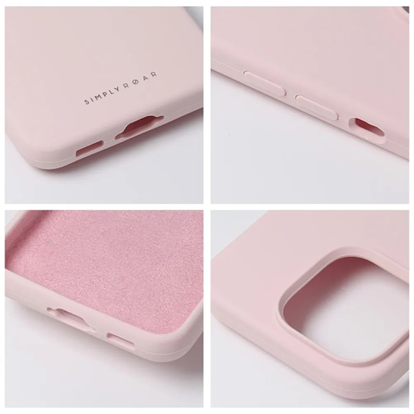 Roar iPhone 14 Plus Mobilskal Roar Cloud Skin - Rosa