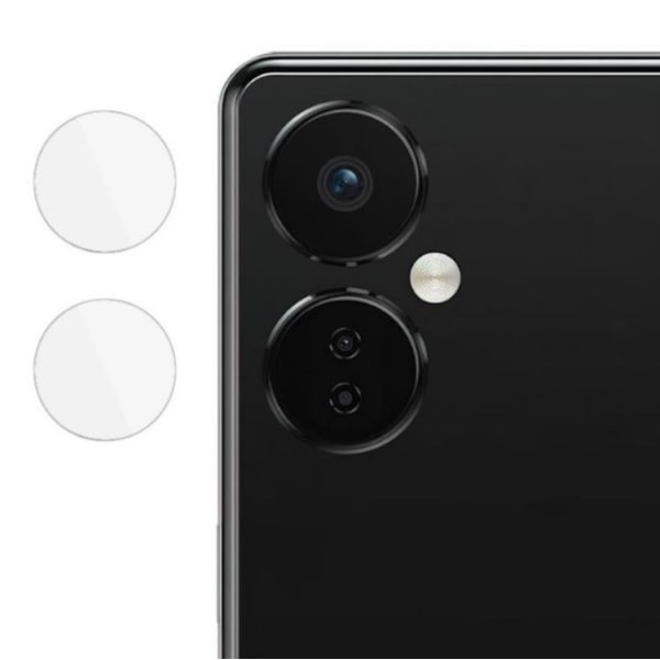 [2-PACK] OnePlus Nord CE 3 Lite kameralinsecover i hærdet glas