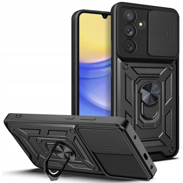 Tech-Protect Galaxy A55 5G Mobilskal Camshield Pro - Svart
