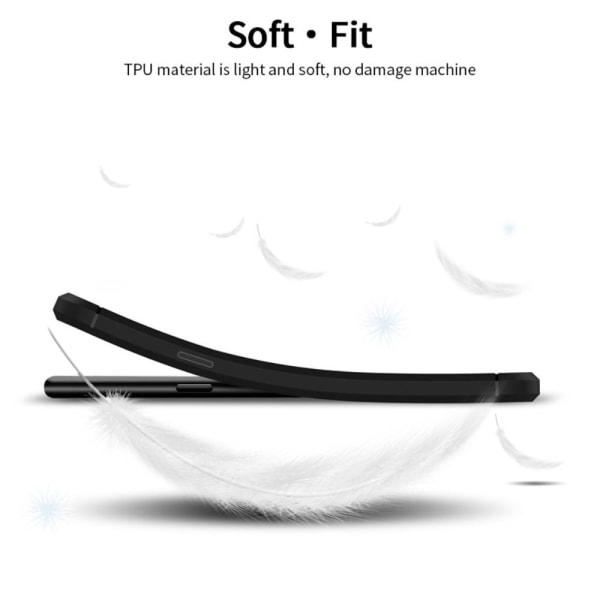 MOFI Carbon Fiber Samsung Galaxy A20s - Sort Black
