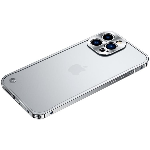 iPhone 14 Pro Max Skal Metall Slim - Silver