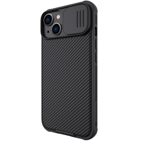 Nillkin iPhone 14 Plus -kuori CamShield Pro (PC ja TPU) - Musta