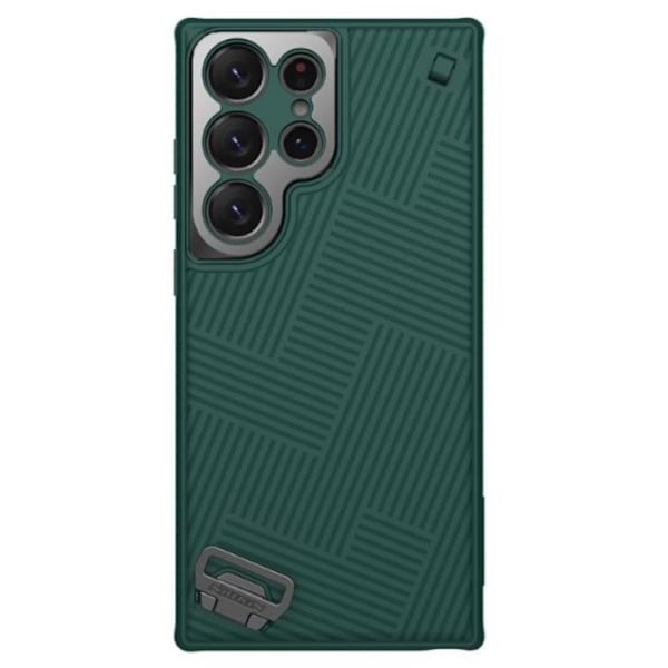 Nillkin Galaxy S23 Ultra Skal Stripe Handrem - Grön