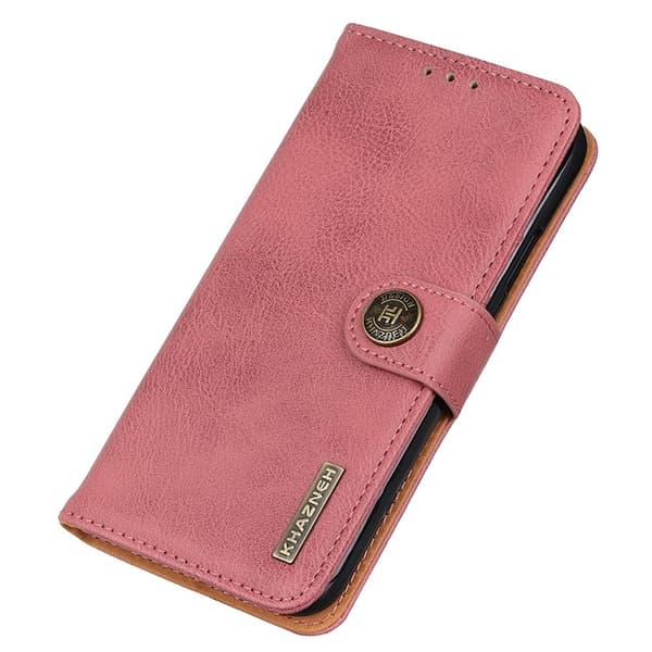 KHAZNEH Xiaomi Mi 11 Ultra Pungeetui Cowhide - Rosa Rosa