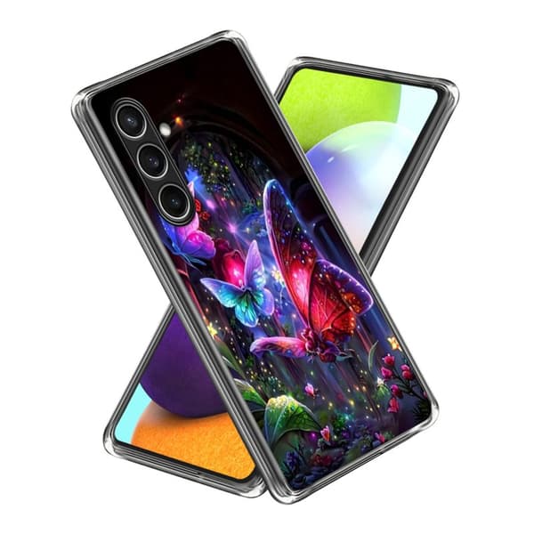 Mobilskal för Samsung Galaxy S26 Plus Tryckt mönster Shockproof TPU - Drömfjäril