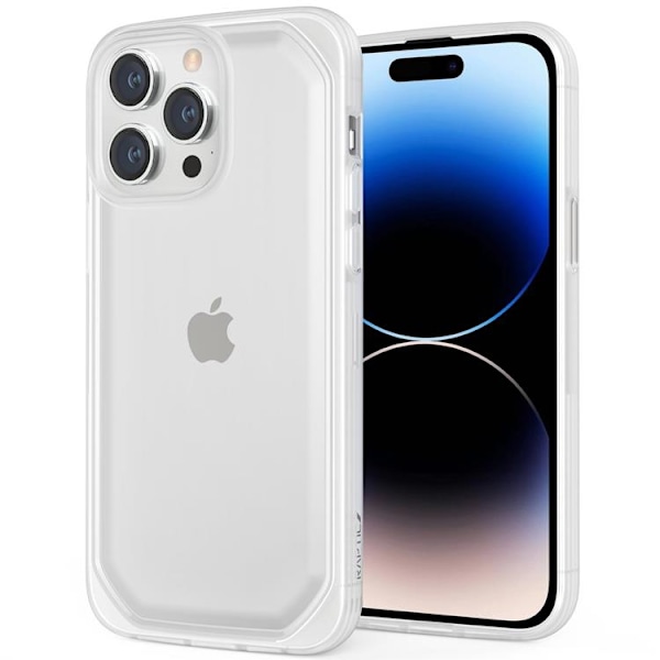 Raptic iPhone 14 Pro Max Kuori Slim - Läpinäkyvä Transparent